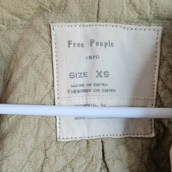 Free People 1970 Patch Studded Boho Jacket - Picture 11 of 11